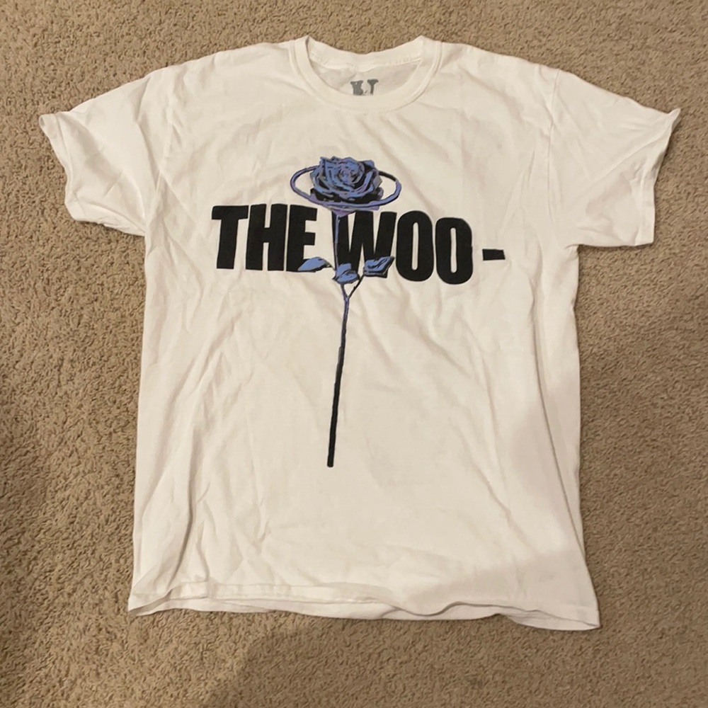 pop smoke woo vlone tee